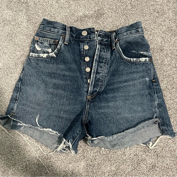 Agolde denim jeans purchased from aritzia. High waisted with button fly. - Picture 6 of 6